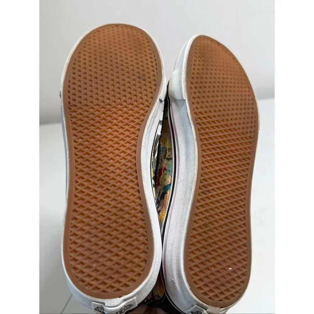 Vans SK8-Hi Women’s Disney Multi Princess Print Rare High top size 8 See Notes